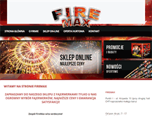Tablet Screenshot of firemax-krakow.pl